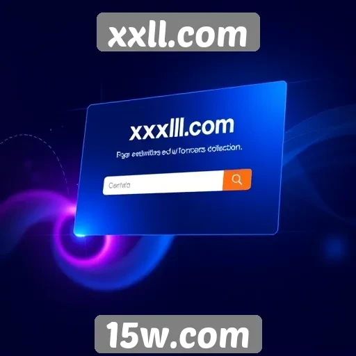 Análise da interface do usuário do xxll.com